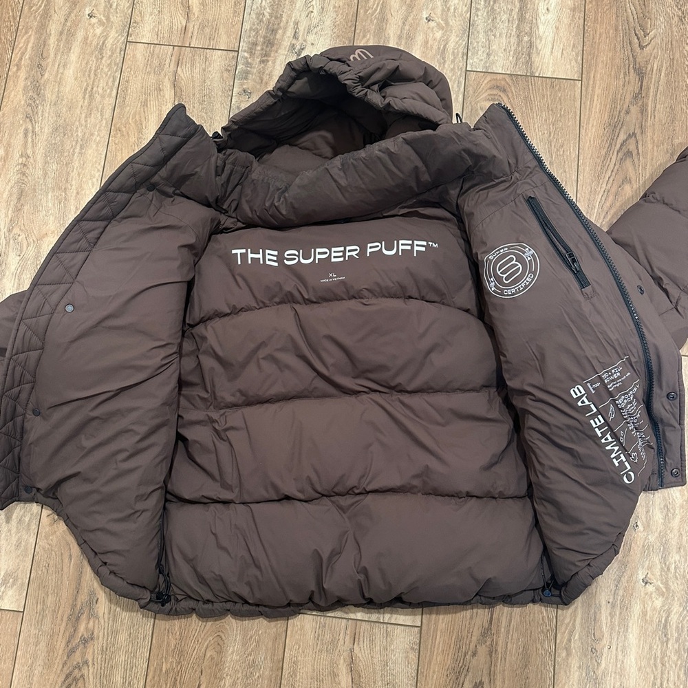 ARITZIA The Super Puff Shorty - Brown Jacket